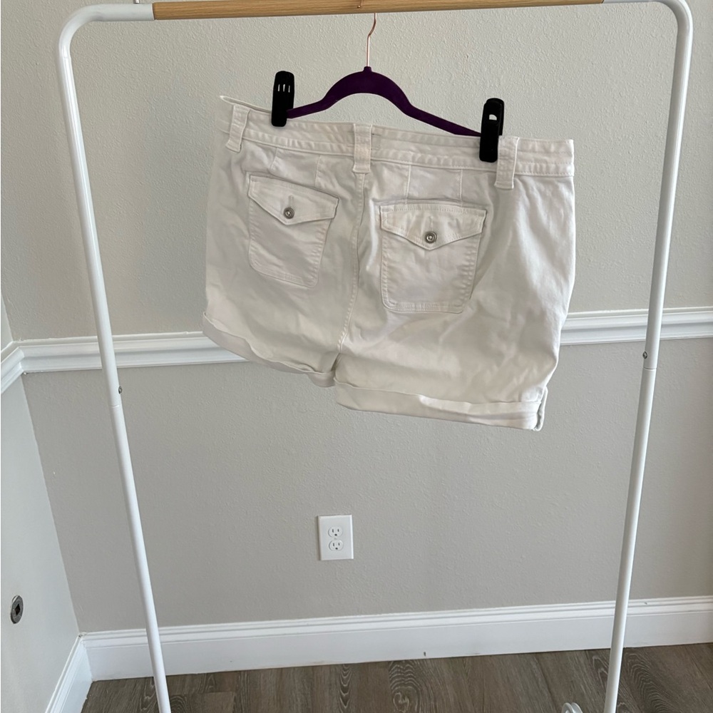Torrid Size 20 Women's White Military Shorts - Picture 5 of 5
